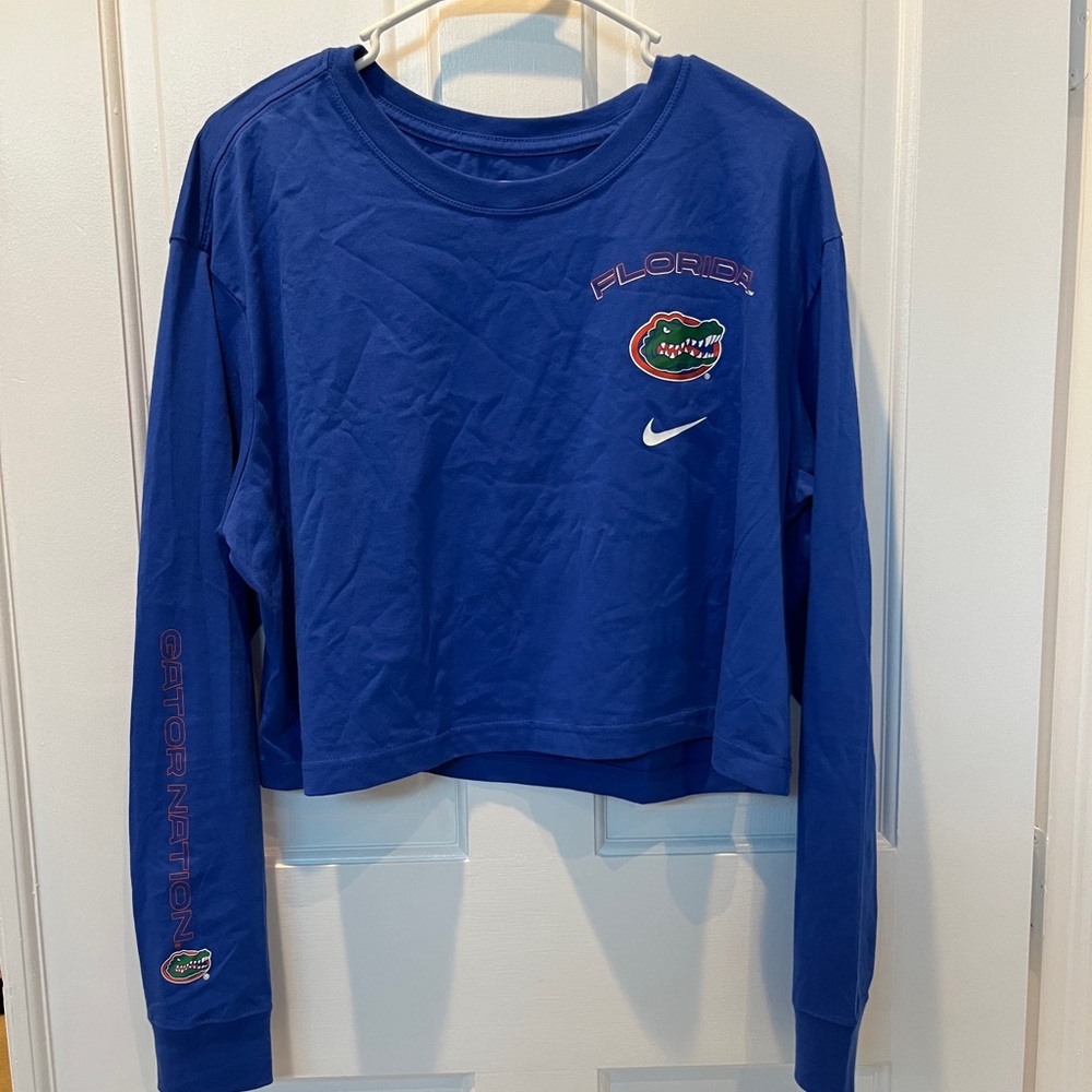 Nike Cropped Gator Long Sleeve Tee